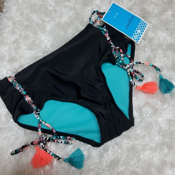 Nwt Catalina bikini bottom size 3-5 high waist - Picture 1 of 10